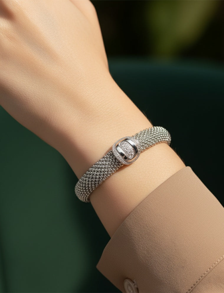 JEWELINE Silken Radiance - Italian Silver 925 Bracelet